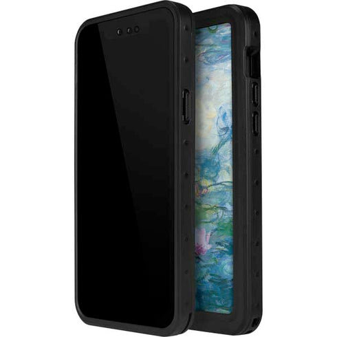 Waterlilies, 1916-19 by Monet iPhone 15 Waterproof Case